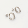 Minifold Circle Earrings